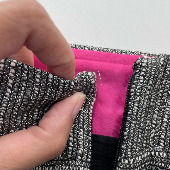 Banana Republic Metallic Silver Skirt - Picture 4 of 5